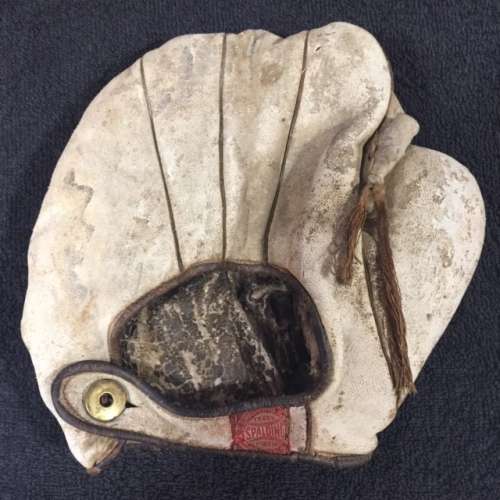 Spalding Fielders Mitt Back